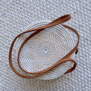 Free People Wicker Bag